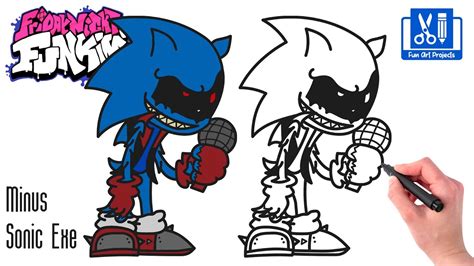 Drawing Minus Sonic.EXE .
